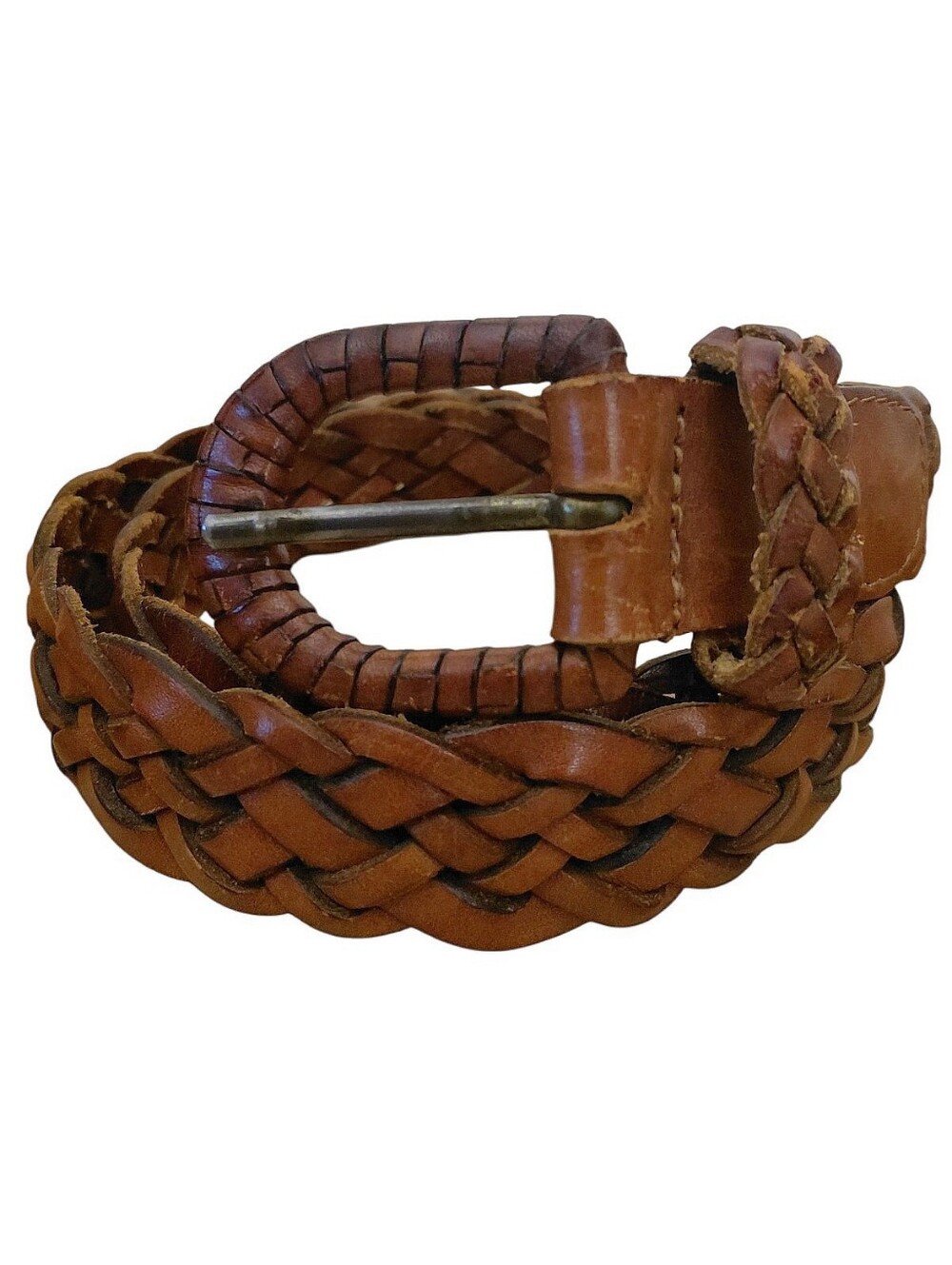 Bohemian Style Woven Braided Leather Belt